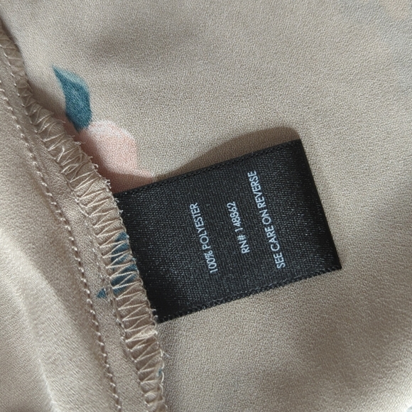 Torrid Floral Georgette Lace Up Cold Shoulder Top - Picture 10 of 11